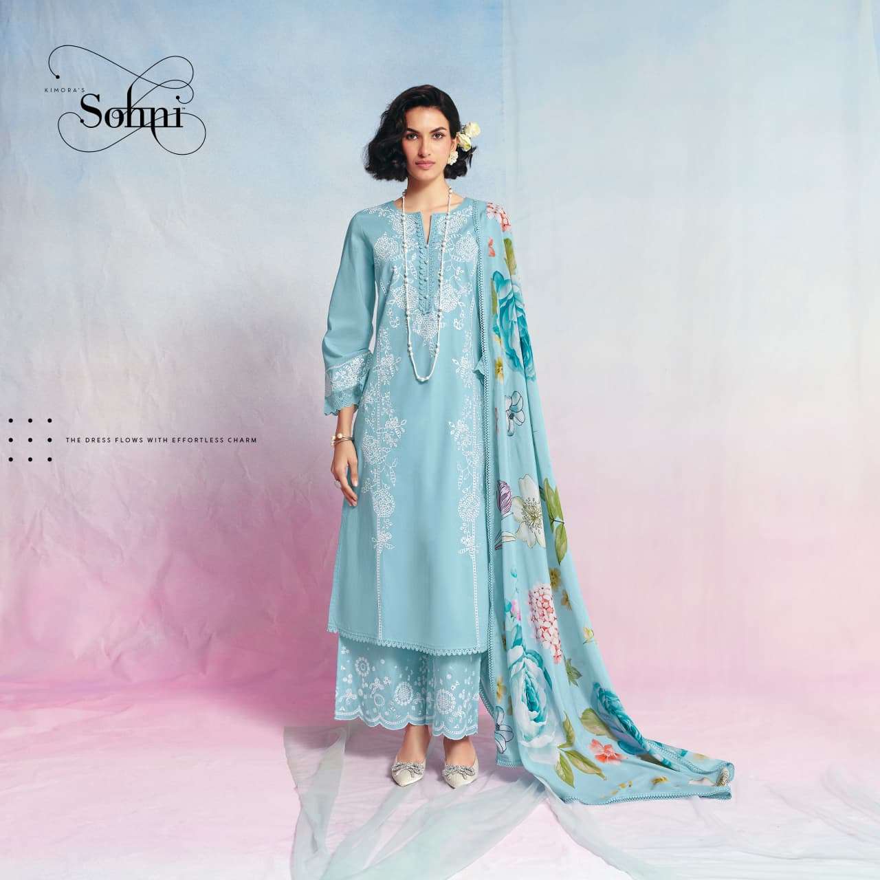 Kimora Fairy 691-694 Cotton Lawn Dress Material Wholesale Surat