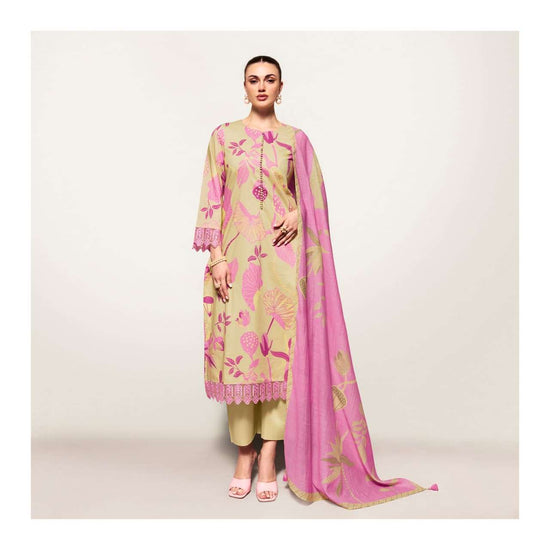 Kimora Fiona Lawn Cotton Dress Material - Amrah Wholesale