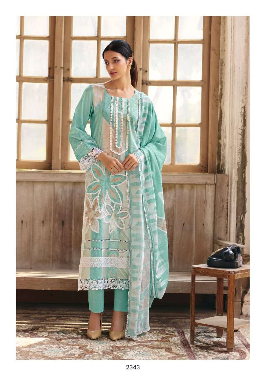 KIMORA GUFTUGU Cotton Dress Material Wholesale Surat India