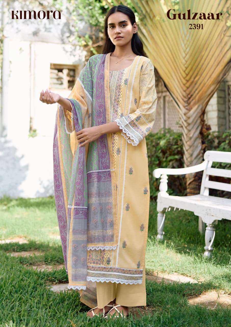 KIMORA Gulzaar 28 Cotton Pakistani Suit