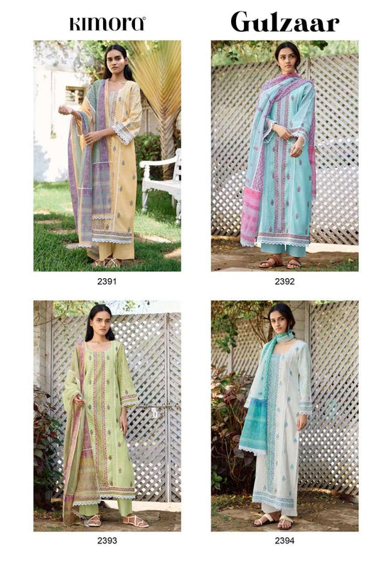 KIMORA Gulzaar 28 Cotton Pakistani Suit