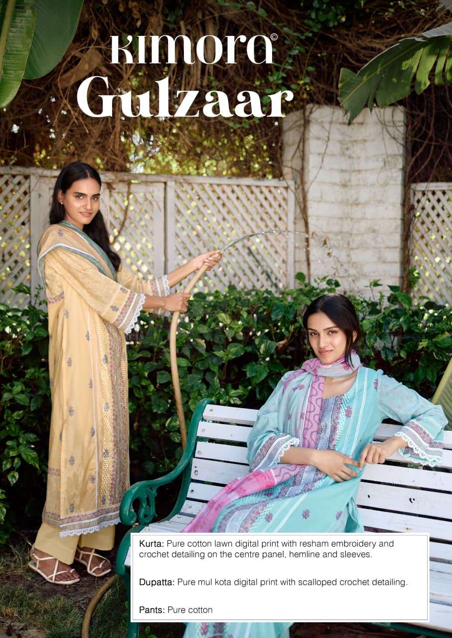 KIMORA Gulzaar 28 Cotton Pakistani Suit