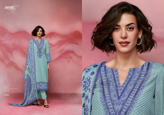 Kimora Heer Chand Tare 2 Maslin Vol 257 Muslin Dress Material