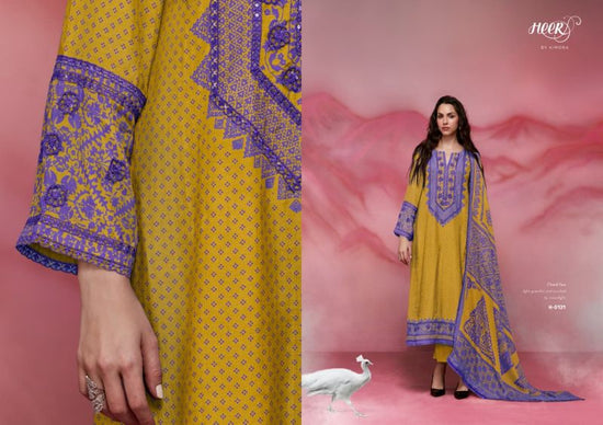 Kimora Heer Chand Tare 2 Maslin Vol 257 Muslin Dress Material
