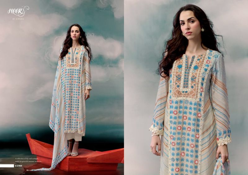 Kimora Heer Fairytale Vol 254 Muslin Designer Salwar Suit
