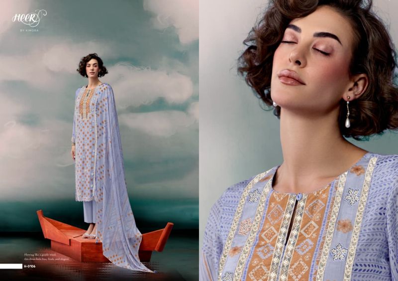 Kimora Heer Fairytale Vol 254 Muslin Designer Salwar Suit