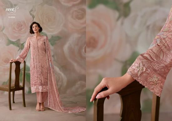 Kimora Heer Ranibagh Vol 253 Chinon Digital Printed Embroidered Salwar Suit Set