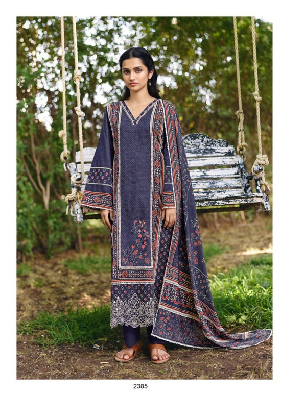 Kimora Manzil Vol 85 Cotton Lawn Pakistani Suit Wholesale Collection - Amrah Wholesale