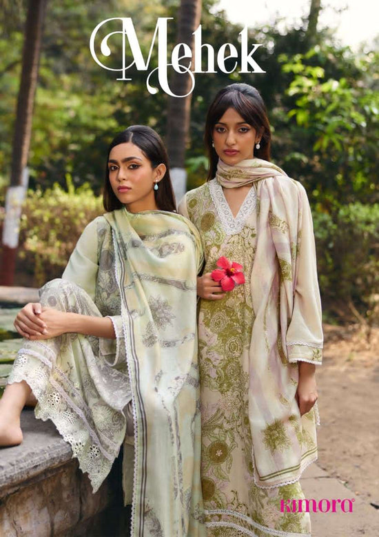 Kimora Mehek Cotton Dress Material