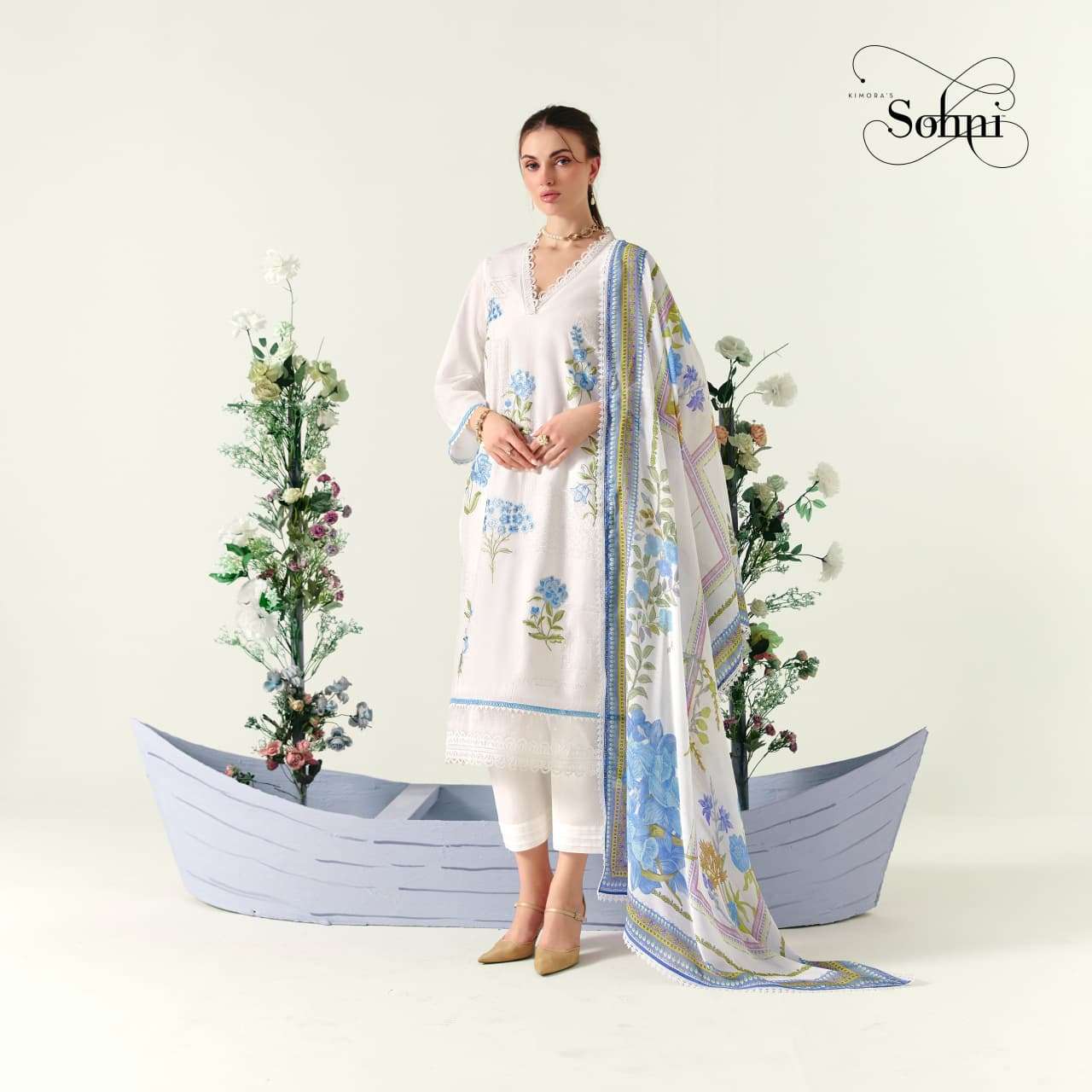 Kimora Orchid 791–794 Cotton Pakistani Suit
