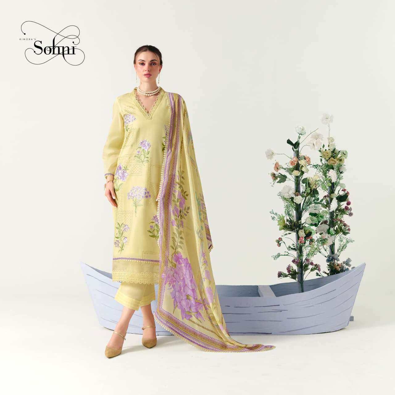 Kimora Orchid 791–794 Cotton Pakistani Suit