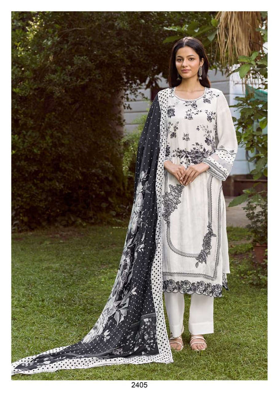 Kimora Roshnai Muslin Printed Pakistani Suit - Amrah Wholesale