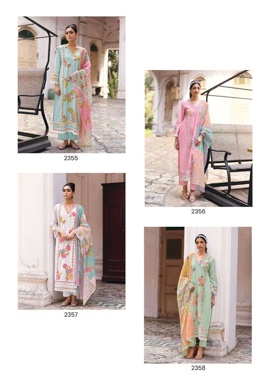 Kimora Saheli 2355 - 2358 Series Pakistani Suit Wholesale Catalogue - Amrah Wholesale