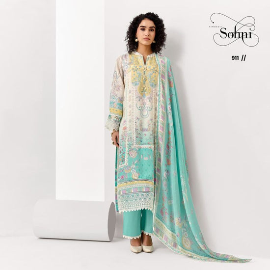 Kimora Sohni Beauty Vol 84 Muslin Embroidered Salwar Kameez
