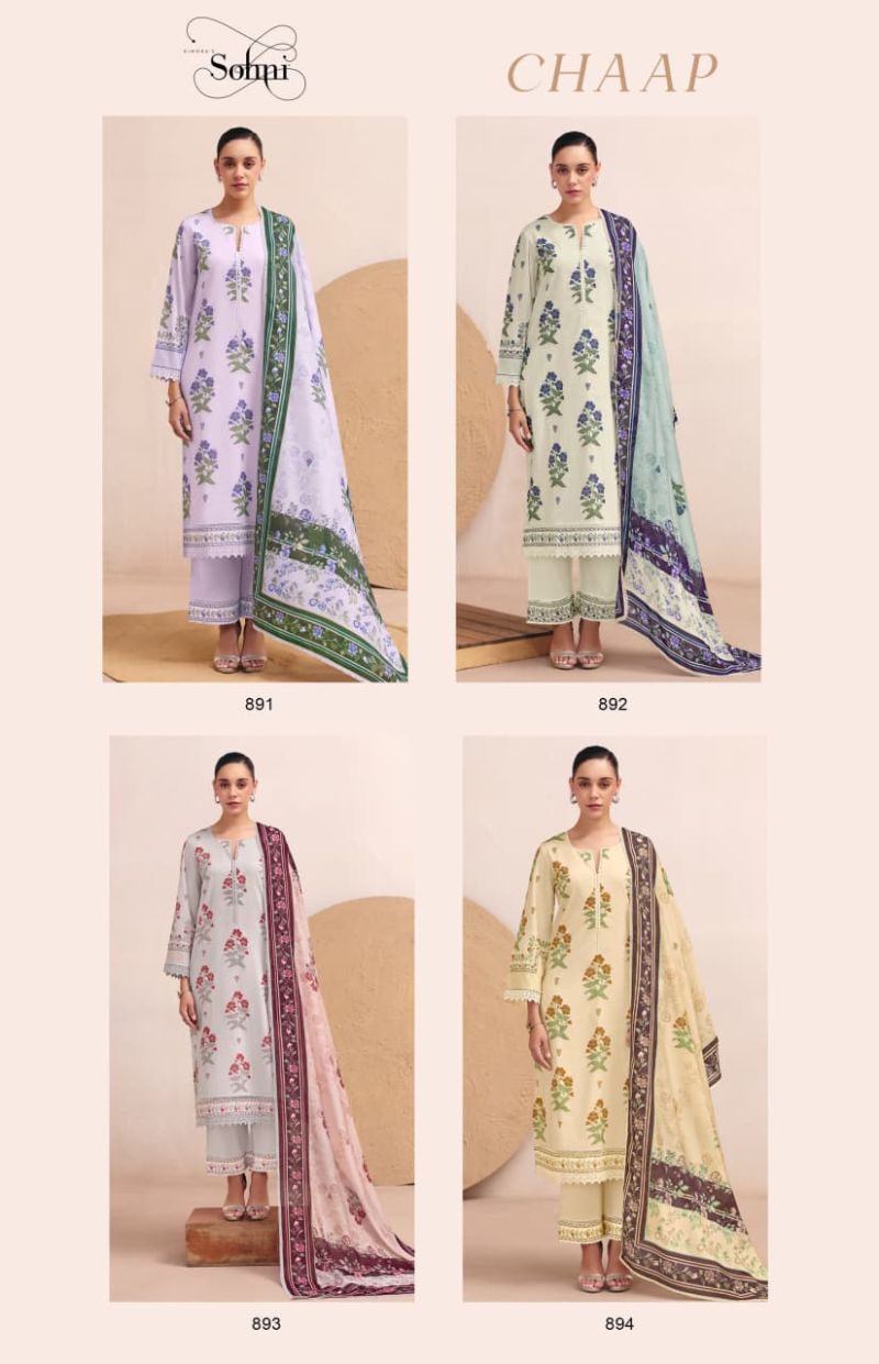 Kimora Sohni Chaap Vol 82 Pure Cotton Lawn Digital Printed Salwar Kameez Set - Amrah Wholesale