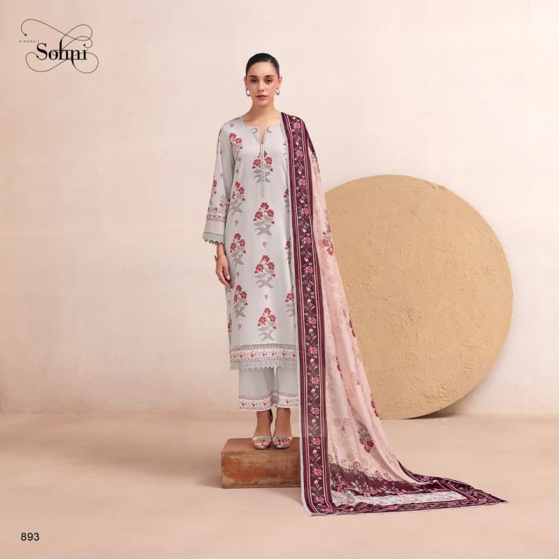 Kimora Sohni Chaap Vol 82 Pure Cotton Lawn Digital Printed Salwar Kameez Set - Amrah Wholesale