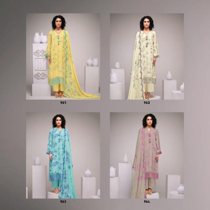 Kimora Sohni Elira Vol 89 Chinon Digital Print Embroidered Salwar Suit