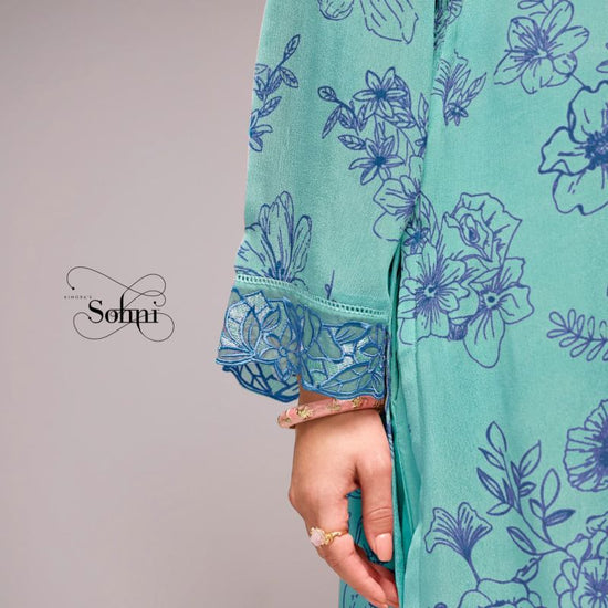 Kimora Sohni Elira Vol 89 Chinon Digital Print Embroidered Salwar Suit
