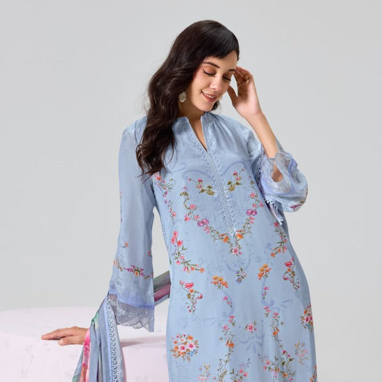 Kimora Sohni Nigaar Vol 91 Muslin Digital Print Embroidered Dress Material