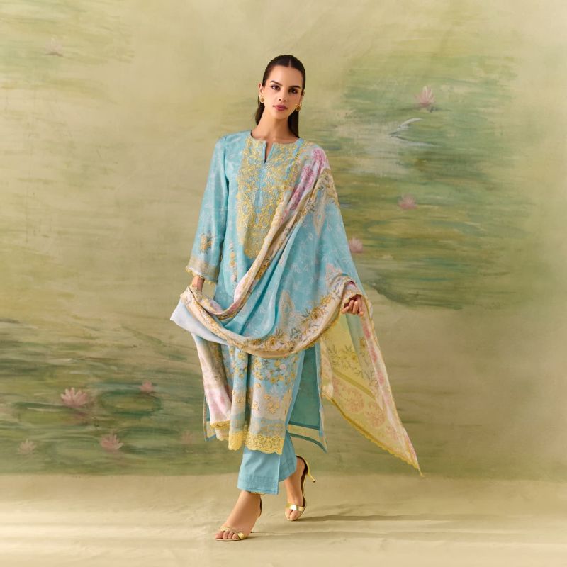 Kimora Sohni Season Vol 80 Muslin Digital Printed Salwar Suit Set