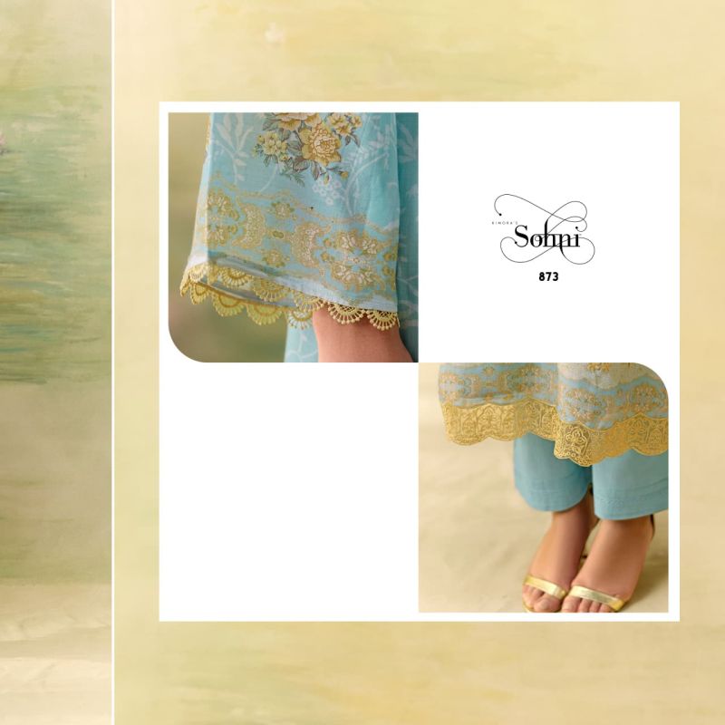 Kimora Sohni Season Vol 80 Muslin Digital Printed Salwar Suit Set