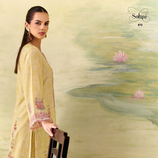 Kimora Sohni Season Vol 80 Muslin Digital Printed Salwar Suit Set