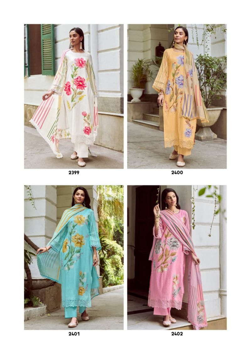 Kimora Suits Gulabi Vol 89 Cotton Digital Printed Dress Material - Amrah Wholesale
