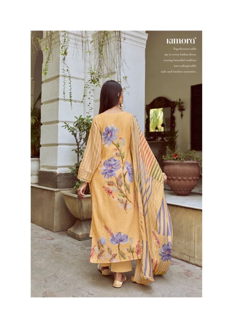Kimora Suits Gulabi Vol 89 Cotton Digital Printed Dress Material - Amrah Wholesale