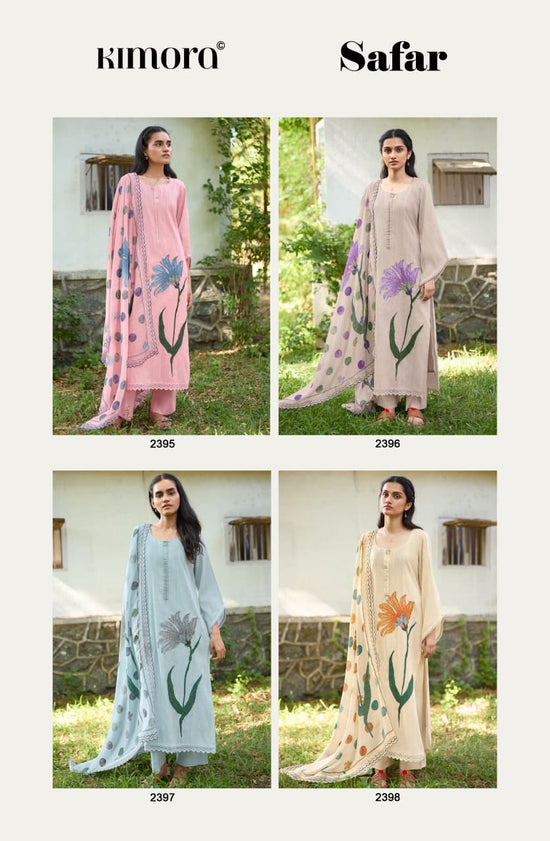 Kimora Suits Kimora Safar Vol 88 Lawn Cotton Pakistani Suit - Amrah Wholesale