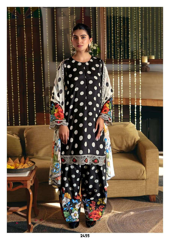KIMORA TOHFA 2455 TO 2458 Fancy Printed Pakistani Suit