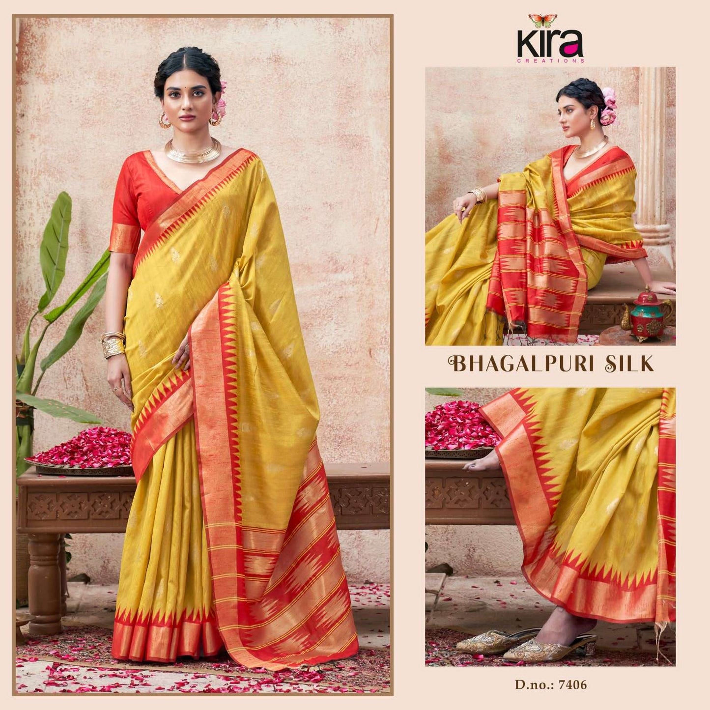 Kira Bhagalpuri Silk