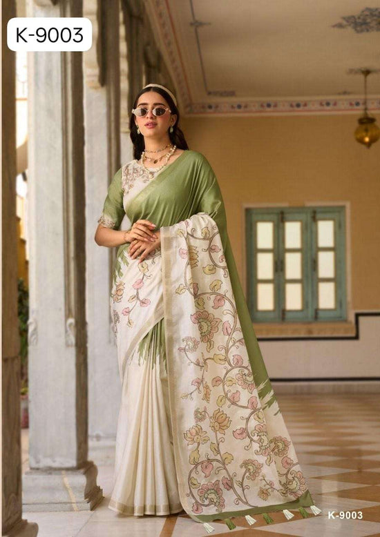 Kira Kalam Temple 9001 To 9004 Series Saree Wholesale Catalogue - Amrah Wholesale