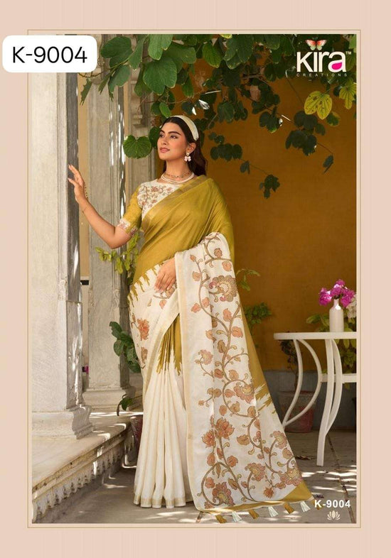 Kira Kalam Temple 9001 To 9004 Series Saree Wholesale Catalogue - Amrah Wholesale