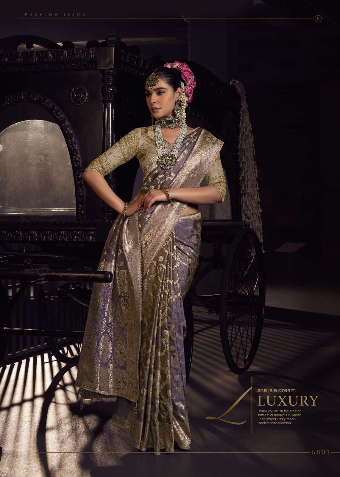 Kira Kesha Pure Viscose Luxury Artisan Handwork Sarees Wholesale Catalog - Amrah Wholesale