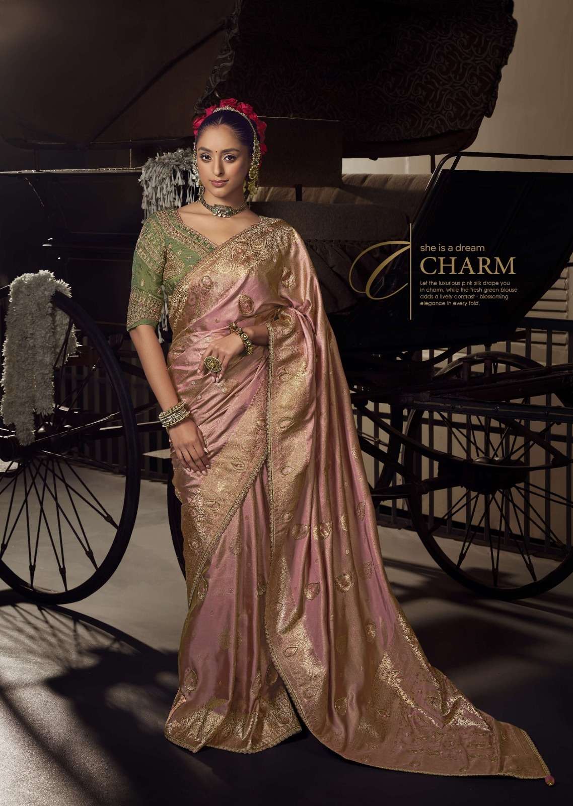 Kira Kesha Pure Viscose Luxury Artisan Handwork Sarees Wholesale Catalog - Amrah Wholesale