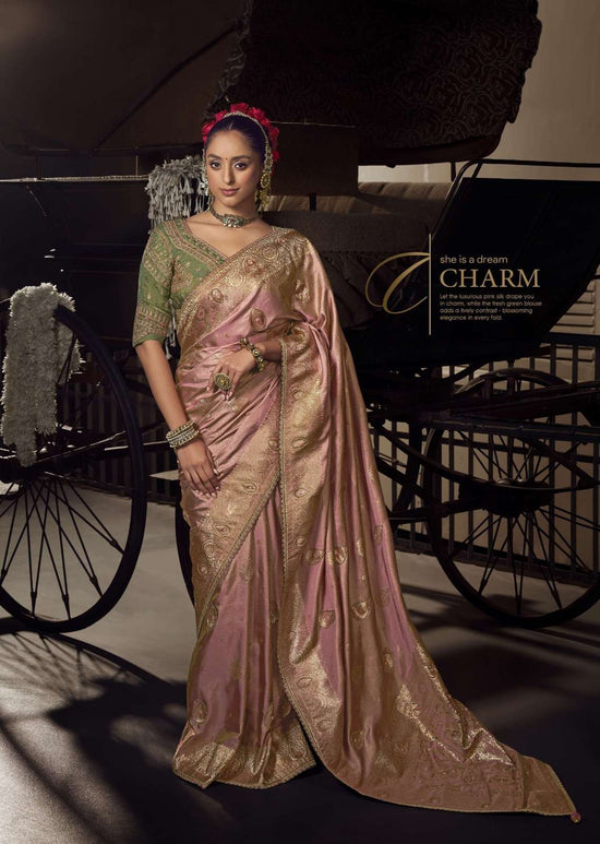 Kira Kesha Pure Viscose Luxury Artisan Handwork Sarees Wholesale Catalog - Amrah Wholesale