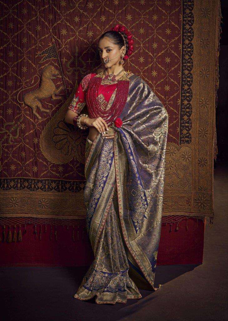 Kira Kimayra Viscose Dola Printed Saree