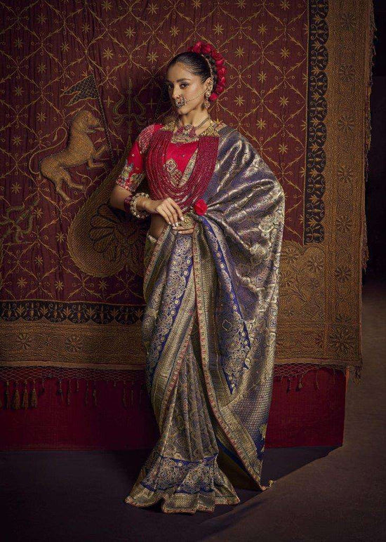 Kira Kimayra Viscose Dola Printed Saree