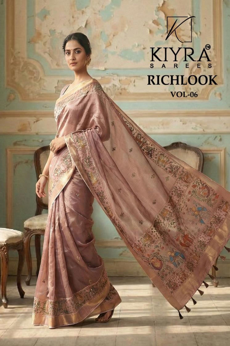 Kiyra Sarees Richlook Vol 6