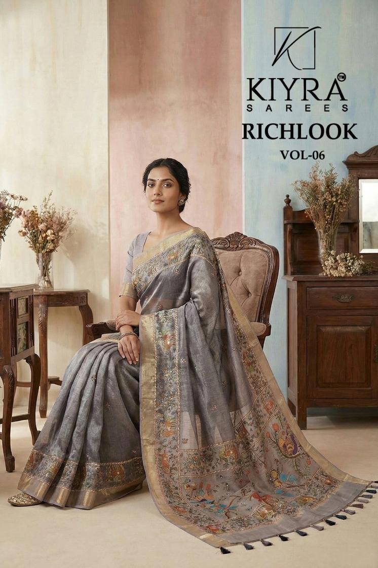 Kiyra Sarees Richlook Vol 6
