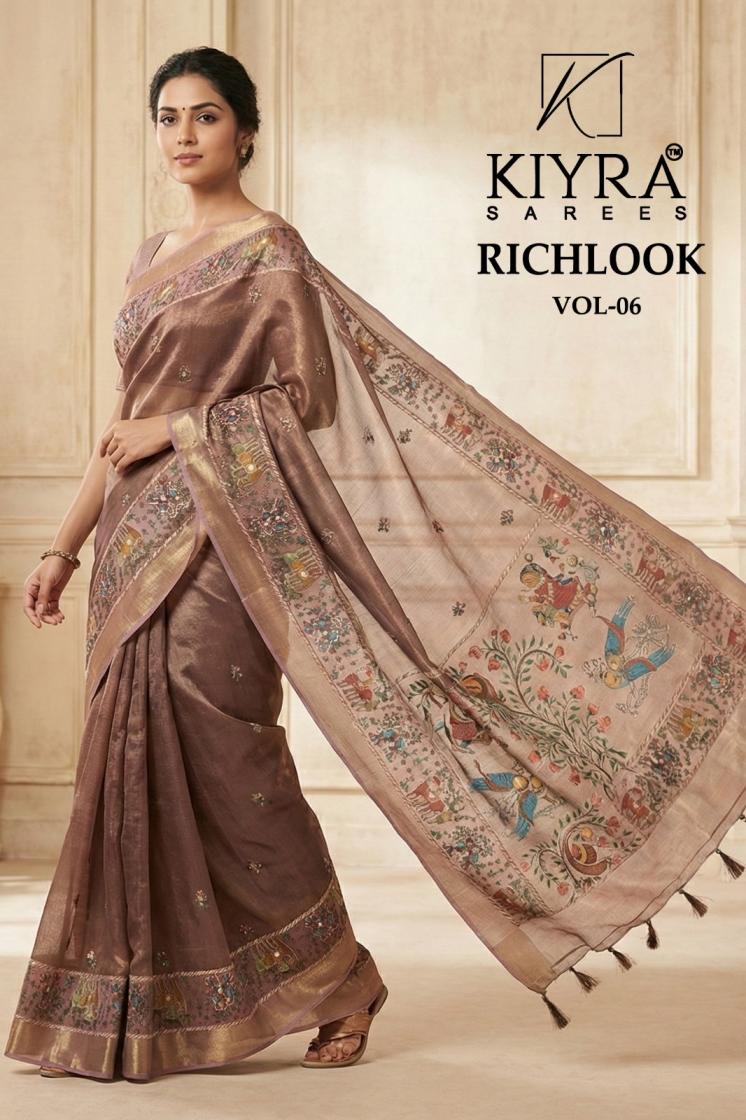 Kiyra Sarees Richlook Vol 6