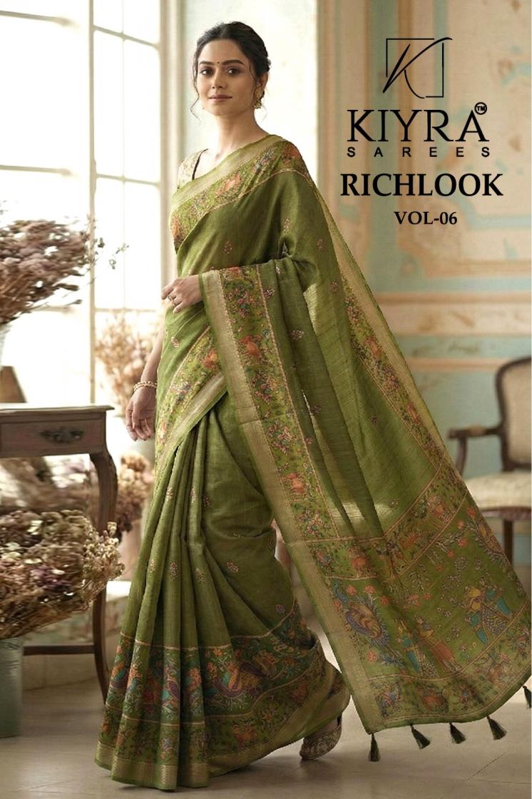 Kiyra Sarees Richlook Vol 6