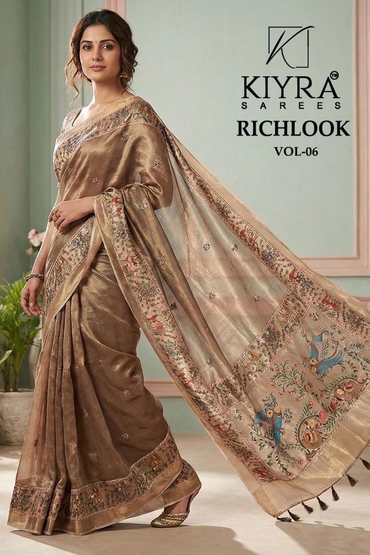 Kiyra Sarees Richlook Vol 6