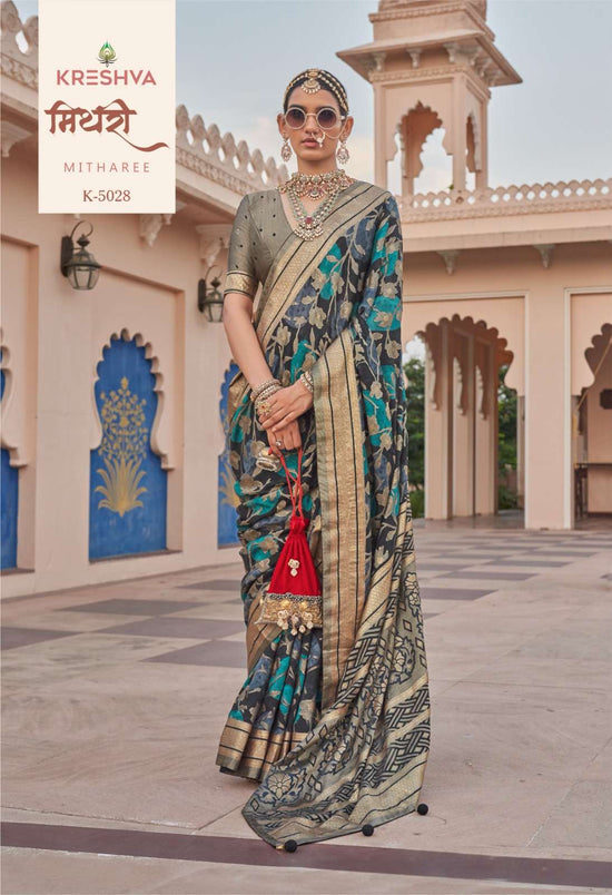 Kreshva Mitharee Georgette Designer Printed Saree