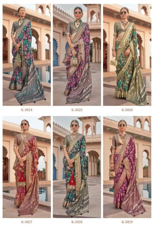 Kreshva Mitharee Georgette Designer Printed Saree
