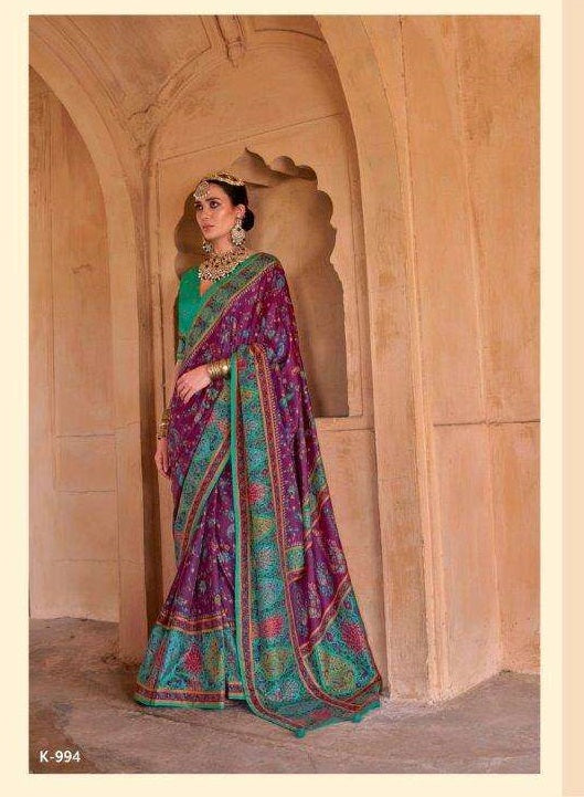 Kreshva Priyatama 993–998 Series Saree Wholesale Catalogue