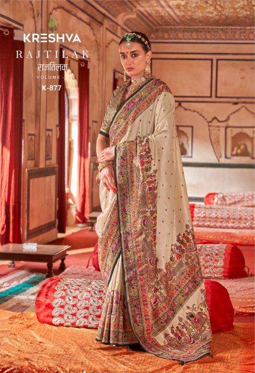 Kreshva Raj-Tilak Vol-2 Silk Saree