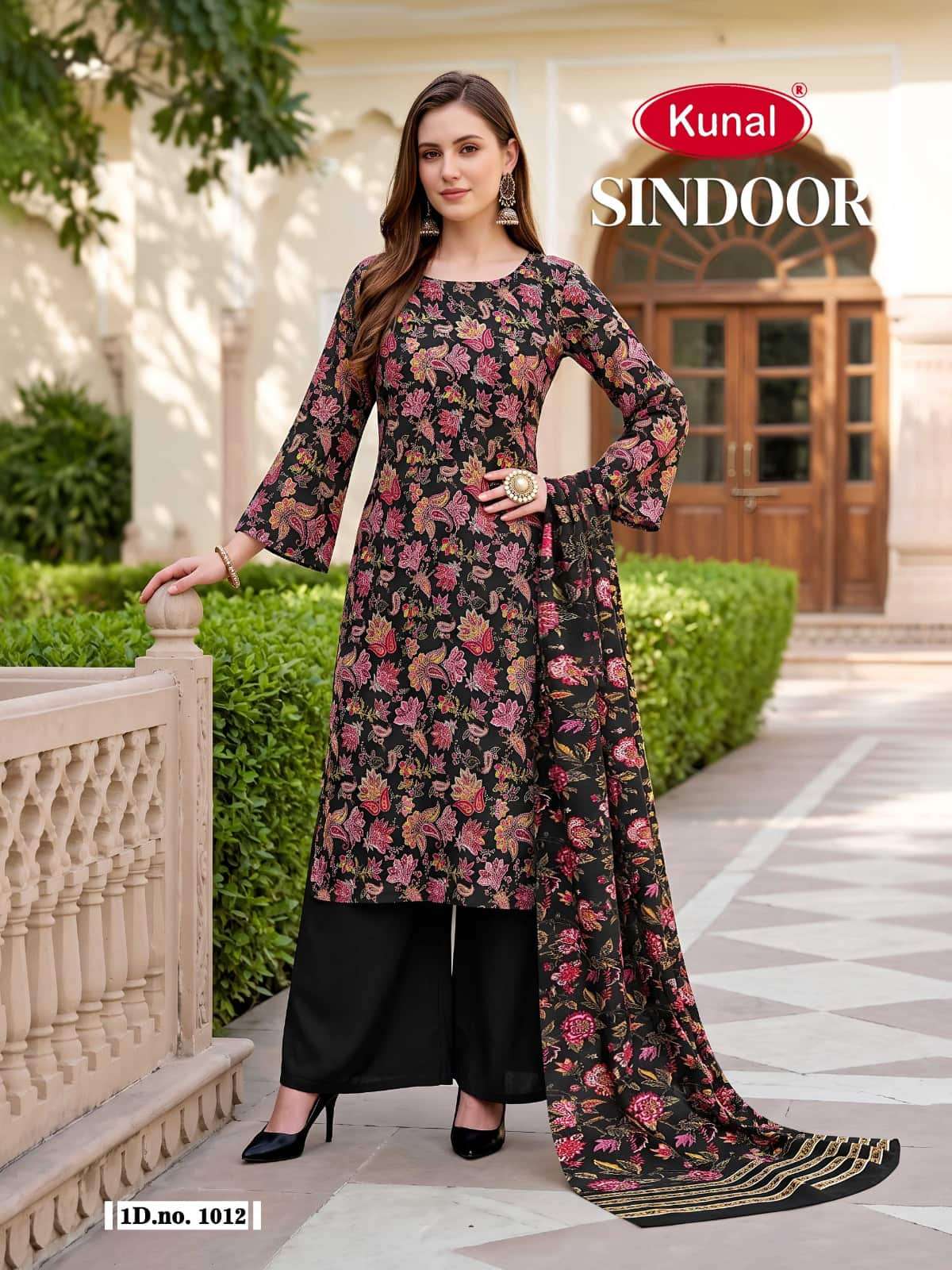 Kunal Fashion Sindoor Cotton Dress Material Wholesale