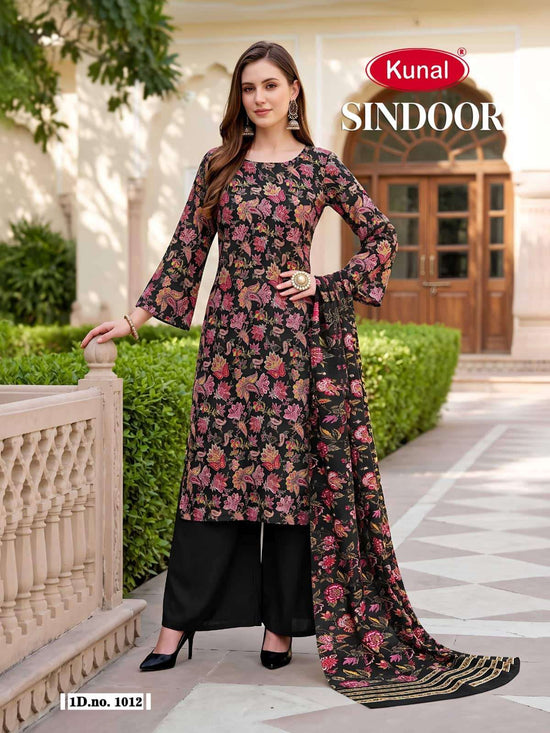 Kunal Fashion Sindoor Cotton Dress Material Wholesale