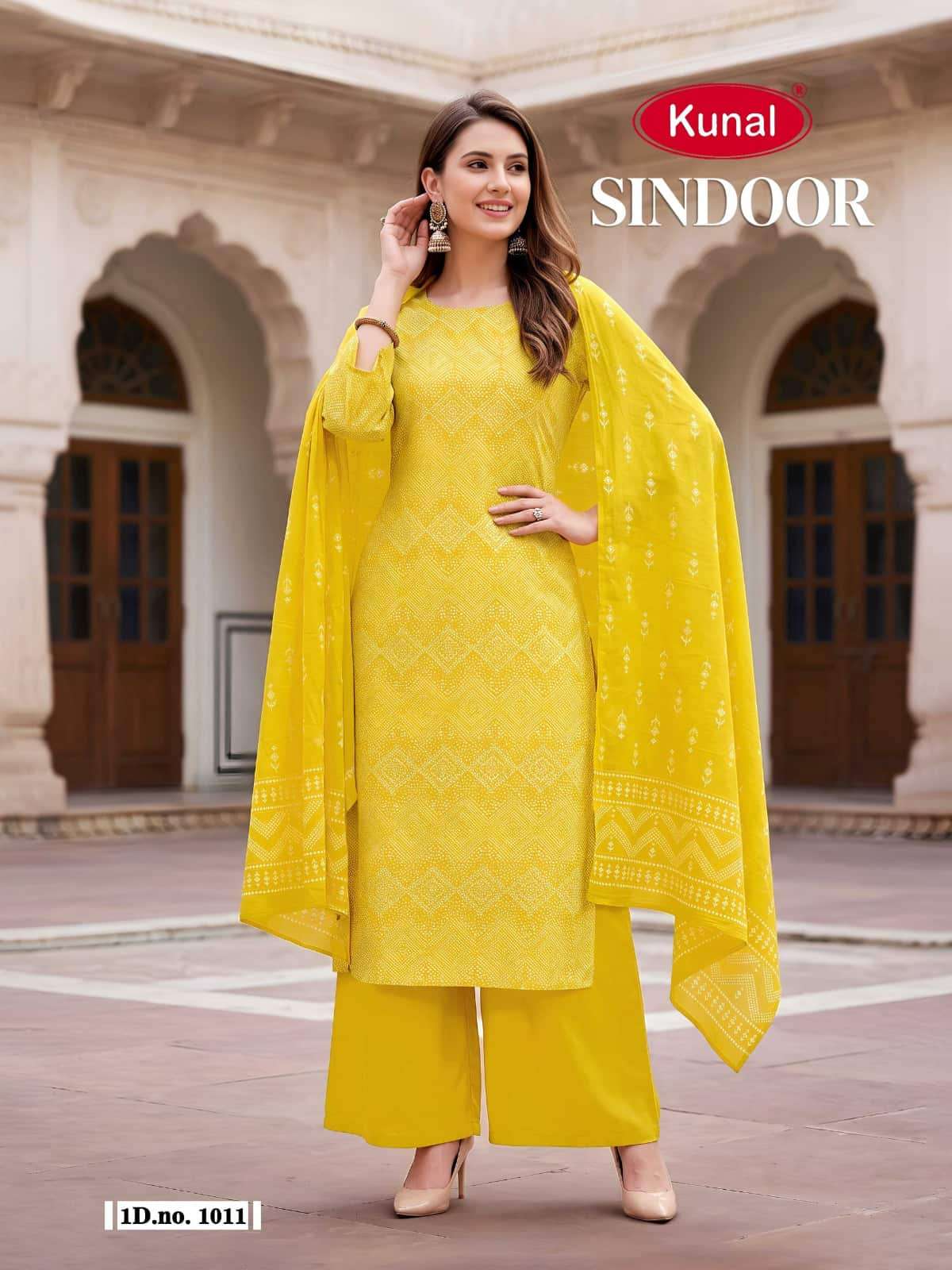 Kunal Fashion Sindoor Cotton Dress Material Wholesale
